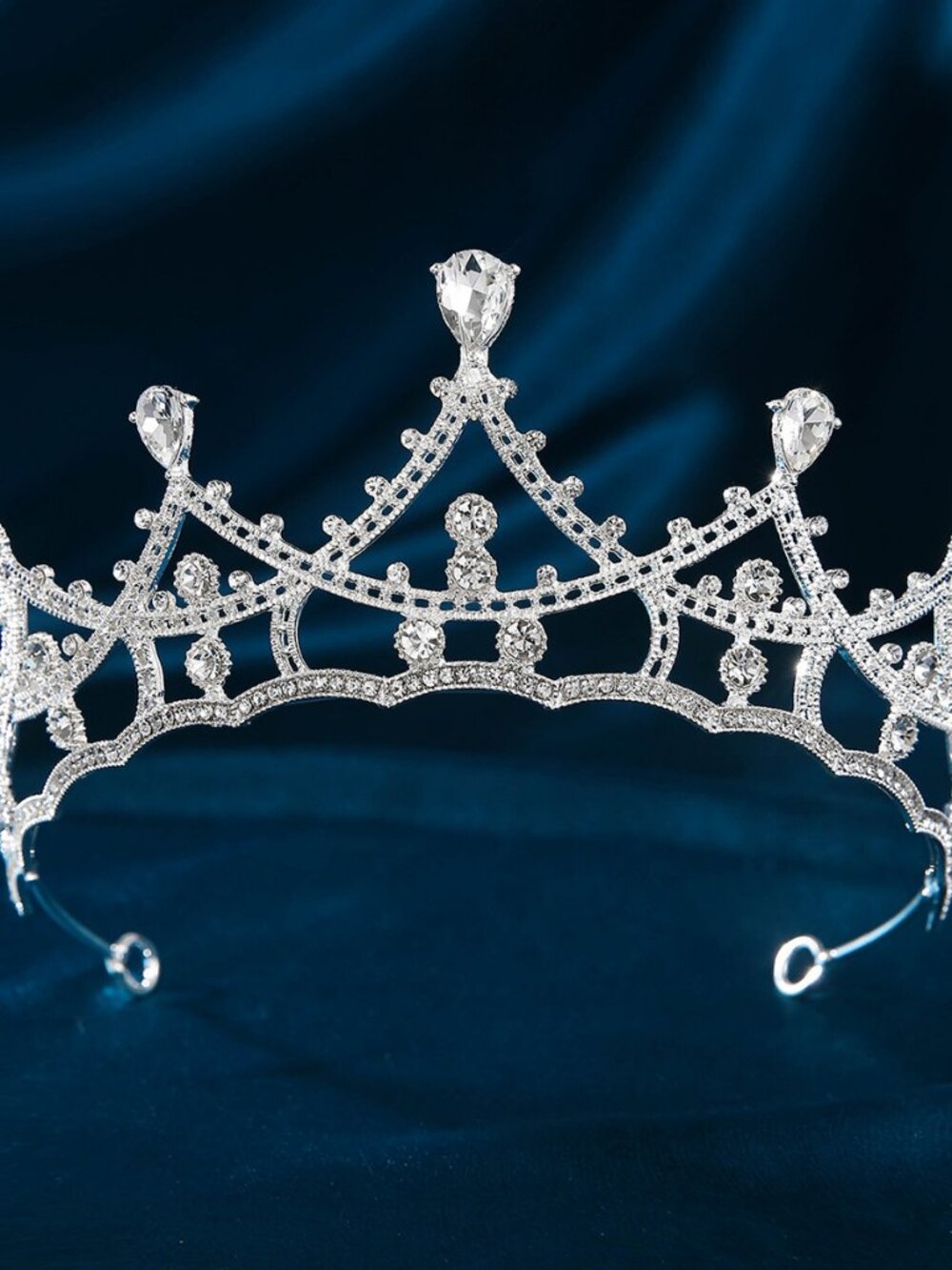 Tiara Crystal Crowns Rhinestone Crown Bride Bridal Wedding